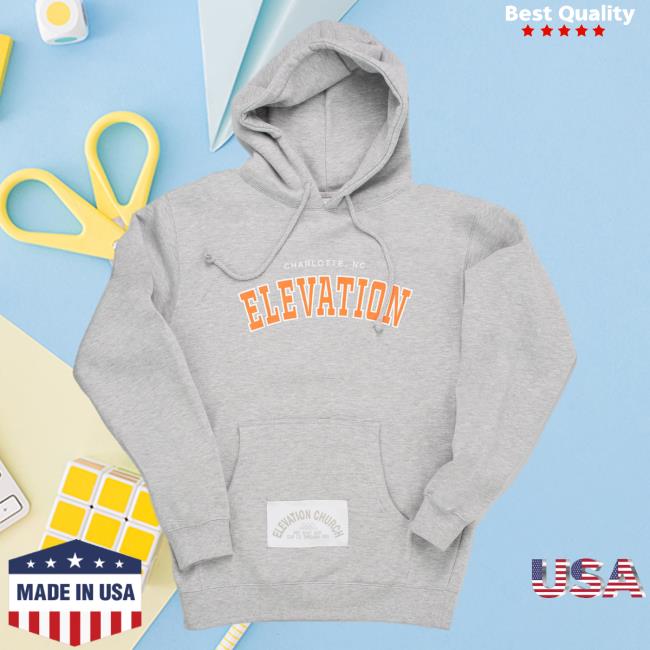 Official Elevation Church Merch Store Elevation Church Grey Elevation Crewneck Sweatshirt Elevation Church Apparel ElevationChurch