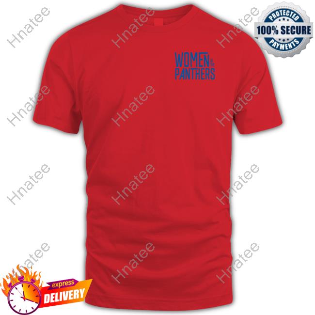 Women Of The Panthers Shirt Funny