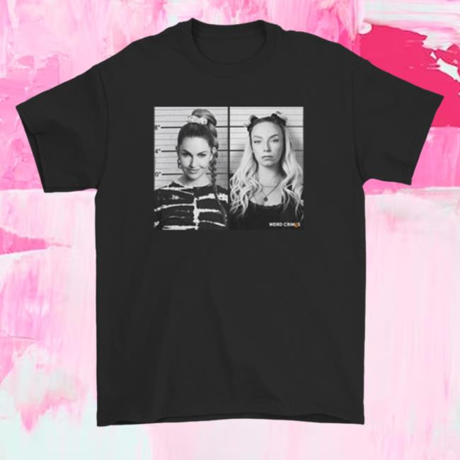 Weird Crimes Merch Weird Crimes Cover Schwarz Tee Shirt