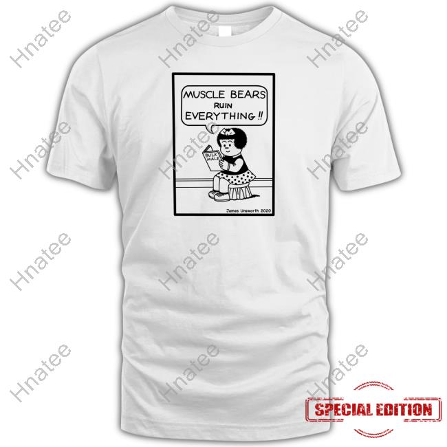 Muscle Bears Ruin Everything Bulk Male Hooded Sweatshirt
