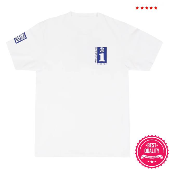 Official Interscope Records Interscope Logo Popover Shirt - White
