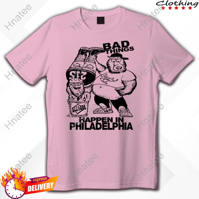 Official Jason Kelce Gritty And Philly Bad Things Happen In Philadelphia Shirt