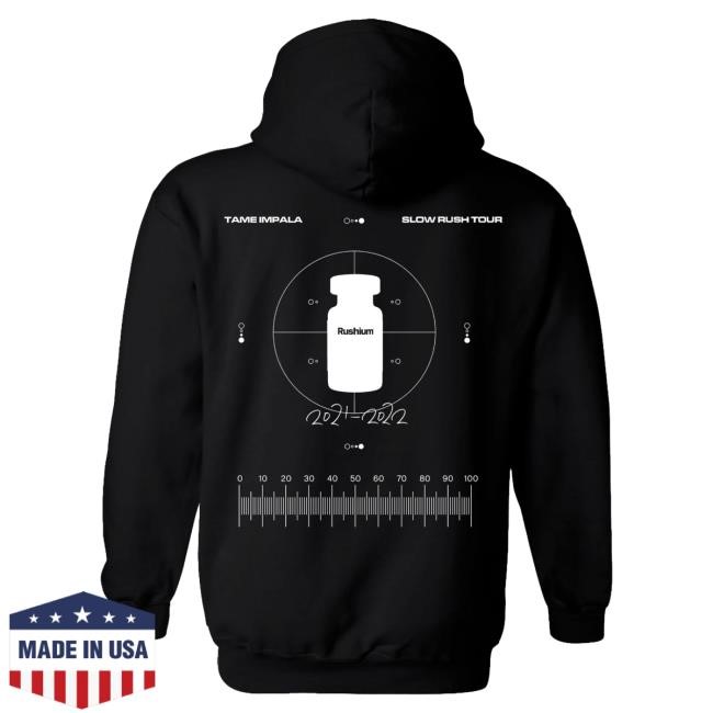 Official Tame Impala Clothing Merch Tame Impala Slow Rush [Black] Hoodie