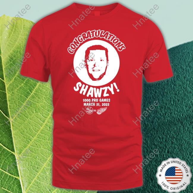 Official Winnipeg Jets Vs Detroit Red Wings Congratulations Shawzy Shirt