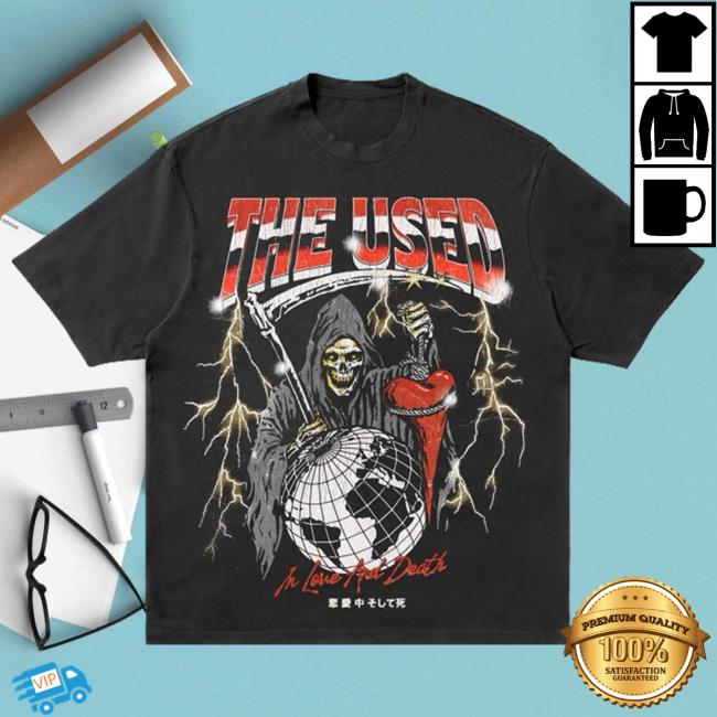 The Used Band Merch Shop Creative Reaper Sweatshirt