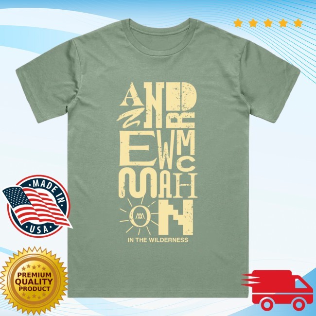 Andrew McMahon Assorted Fonts New T-Shirt