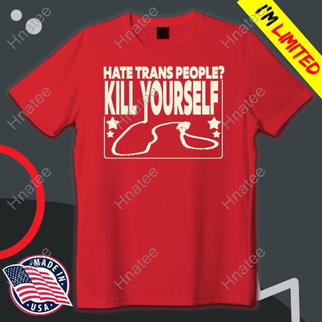 Official Hate Trans People Kill Yourself Tank Top