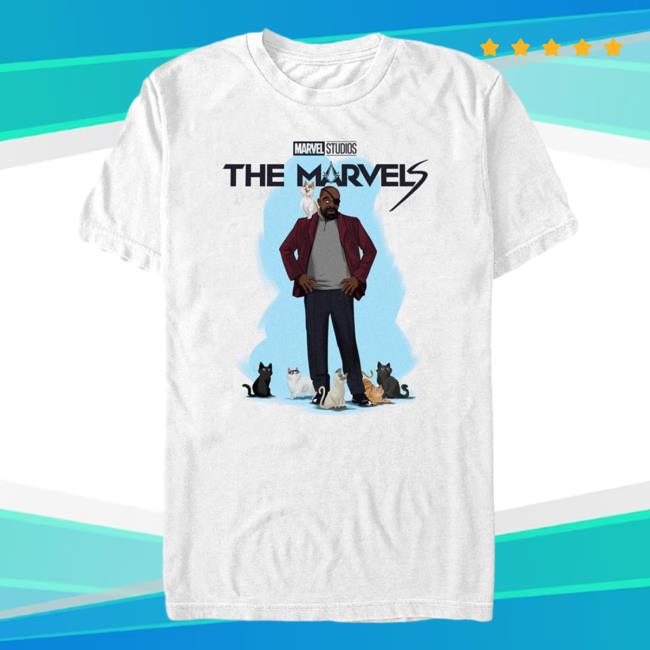 Official The Marvels Cat Attack T-Shirts