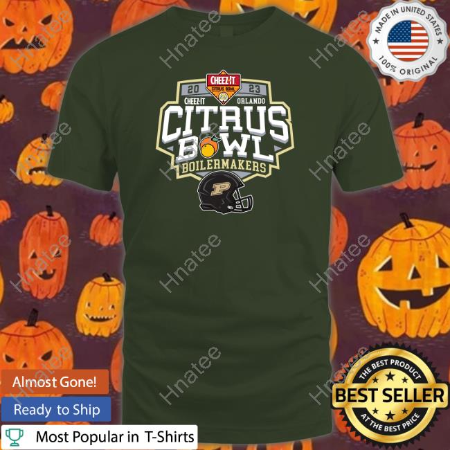 Cheez-It Orlando Citrus Bowl Boilermakers 2023 Tee Shirt Cheez-It Orlando Citrus Bowl Purdue Boilermakers 2023 Hoodie Boilers Purdue 2023