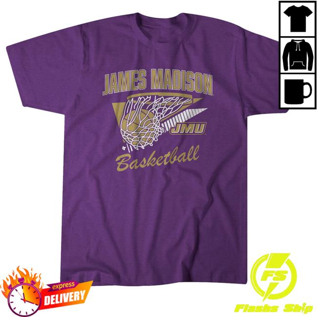 Official Breakingt Merch James Madison Basketball Tee