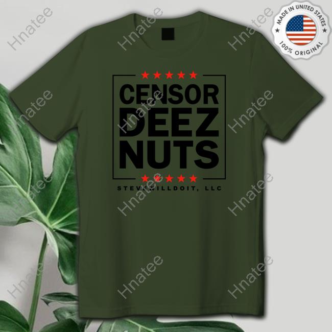 Official Censor Deez Nuts Tee Shirt