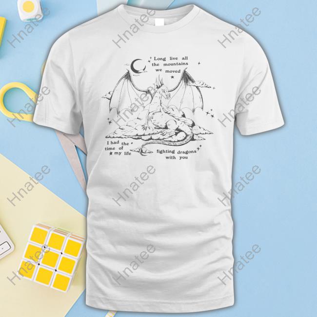 Taylor Swift Fighting Dragons With You White 2024 Hoodie