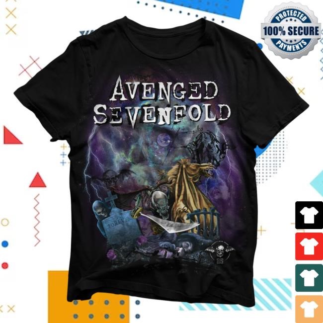 Official Avenged Sevenfold Apparel Merch A7X Legacy 25th Anniversary S/S Tee A7X World