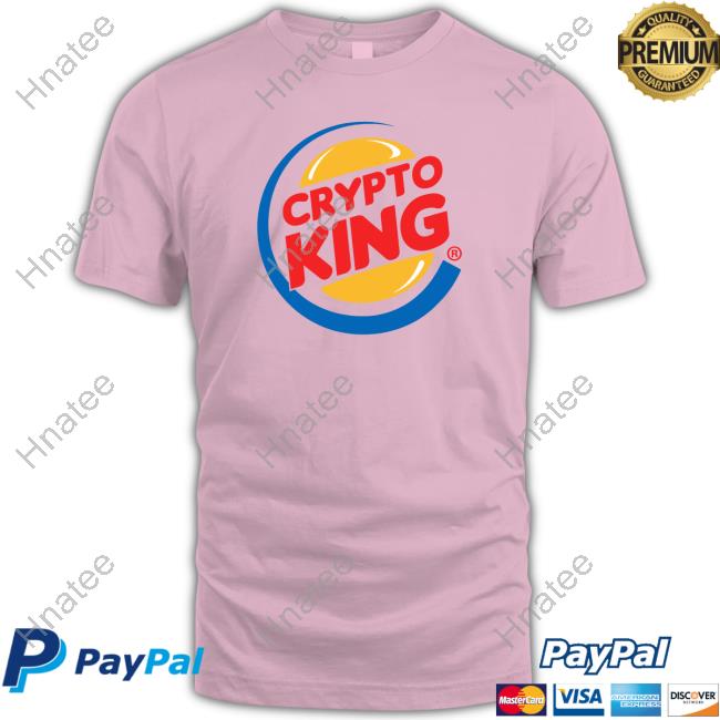 Coin Bureau Merch Crypto King White Tank