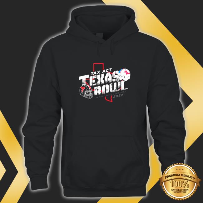 Official Texas Tech Vs Ole Miss 2022 TaxAct Texas Bowl State Shirt