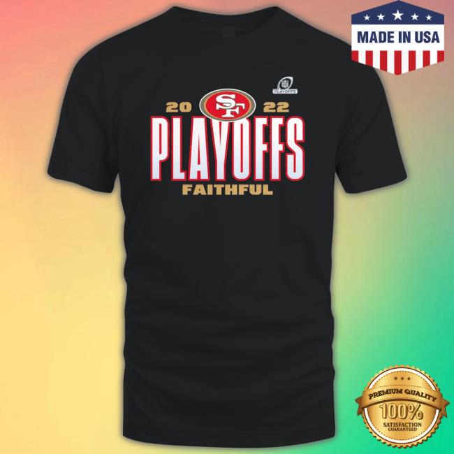 San Francisco 49ers 2022 Playoffs Faithful Long Sleeve Tee