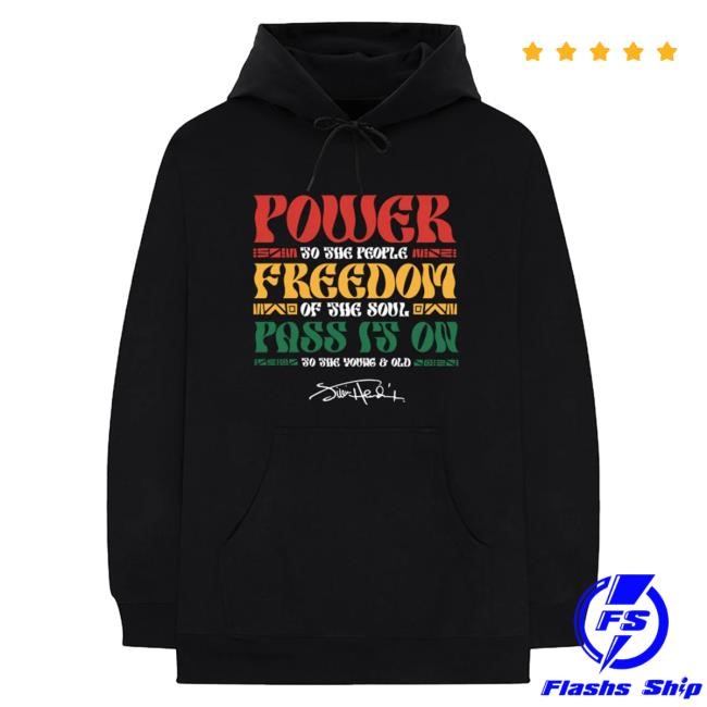Jimi Hendrix People of the Soul Black Hooded Sweatshirt