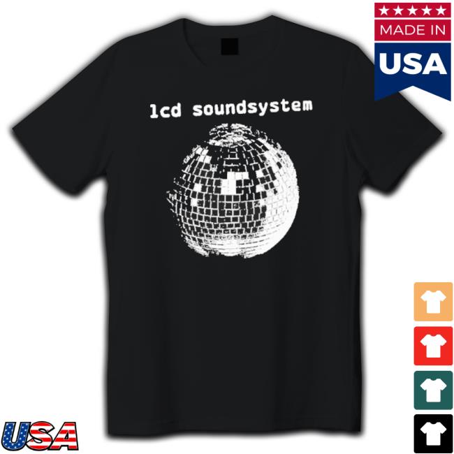 Official Lcd Soundsystem Disco Mirror Ball Sweatshirts