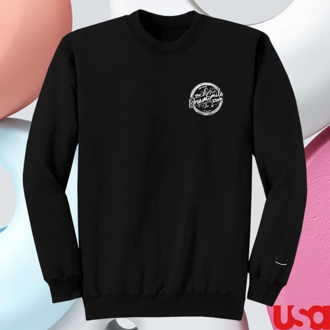 Official Dream Smile Merch Store Dream Smile Members Only Smile Club Attractive Hoodie Black Dream Updates DreamSmile