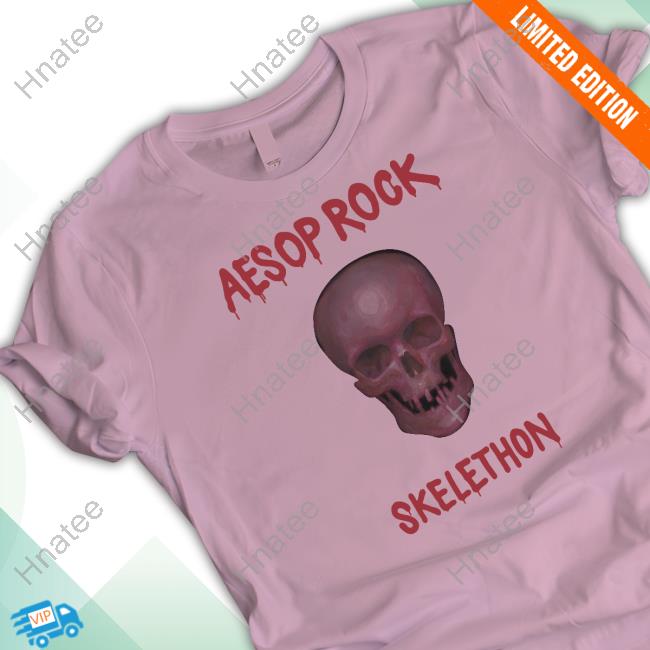 Aesop Rock Skeleton Skull Long Sleeve