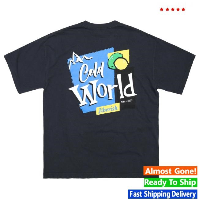 Jiberish Black Sierra Tee — fashion drop sport fan gear Jiberish Black Sierra Graphic Tee — fashion capsule