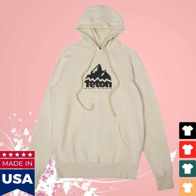 Official Teton Gravity Grand Logo Hooded Sweatshirt 2.0 Teton Gravity Research