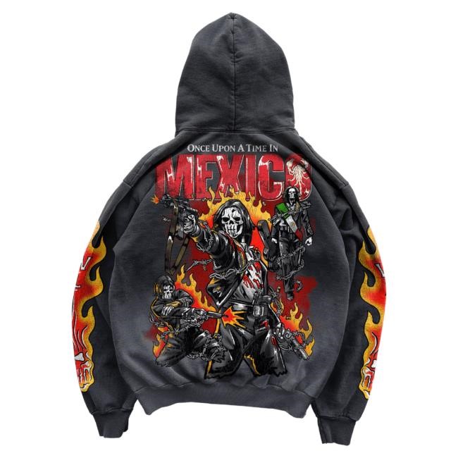 Official Warren Lotas El Mariachi Pullover Hoodie - Black