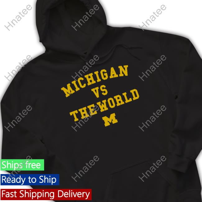 Official Breakingt Michigan Vs. The World Tee