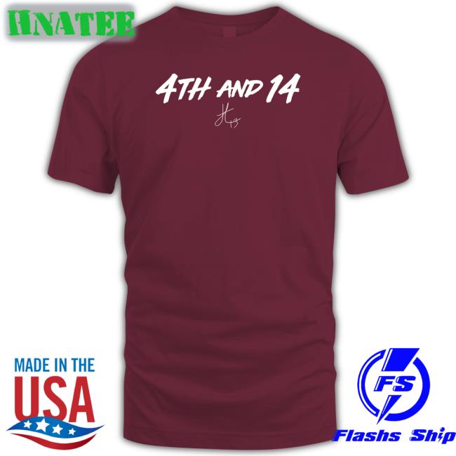 Mark Tuan Merch 4Th And 14 T Shirt Jordantravis13