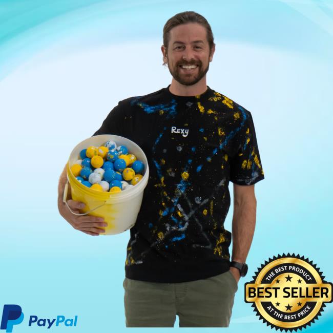 Official How Ridiculous Golf Ball Splatter Black Shirt