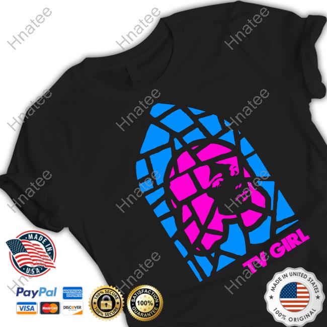 Americas Favorite Indie Band Shop TV Girl Stain Glass Girl Shirt