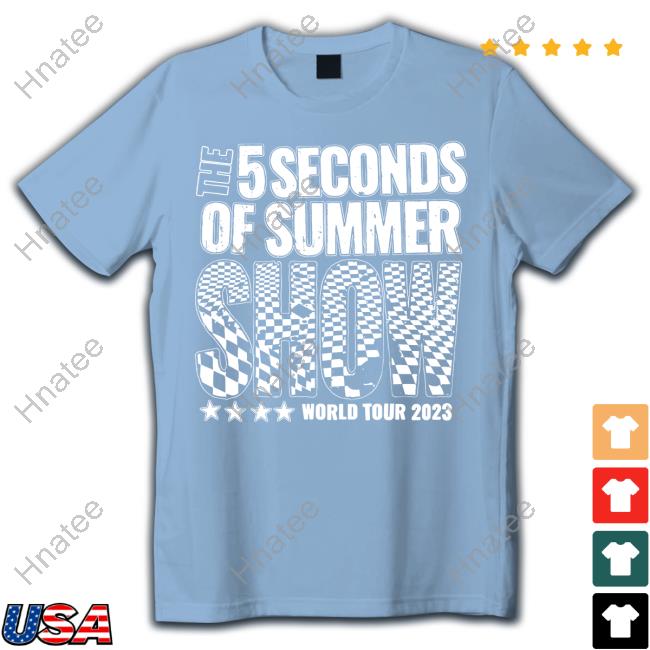 The 5 Seconds Of Summer Show World Tour 2023 London Event Tee