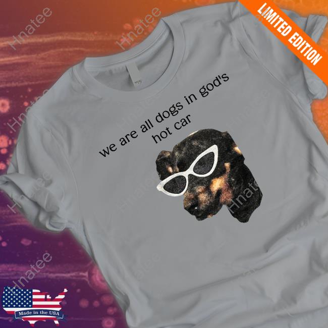 We Are All Dogs In God's Hot Car Edition Limited Sweatshirt