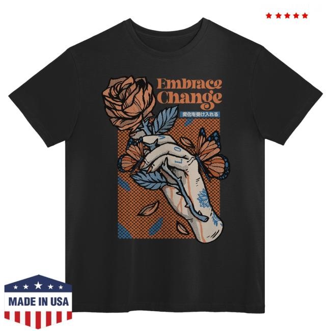 Official Beautiful Bastard Merch Store Philip DeFranco Embrace Change Shirt BeautifulBastard
