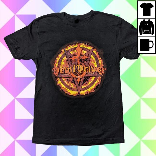 Official Night Shift Merch Store Devildriver - Pentagram New Shirt NightShiftMerch