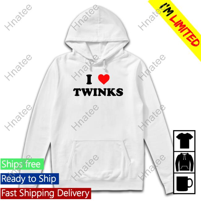 Official I Love Twinks T Shirt