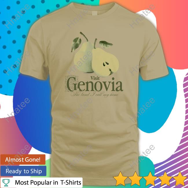 Official Superyaki Shop Merch Visit Genovia New Shirt