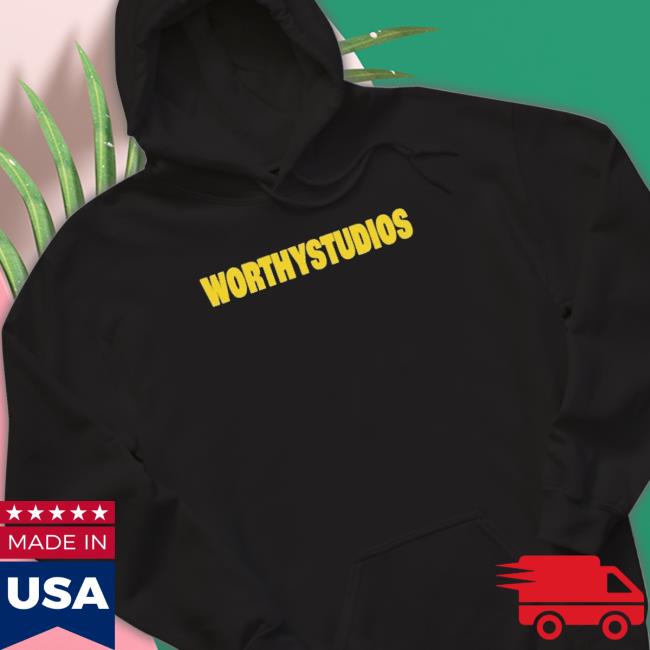 Official Worthystudios Hooded Sweatshirt