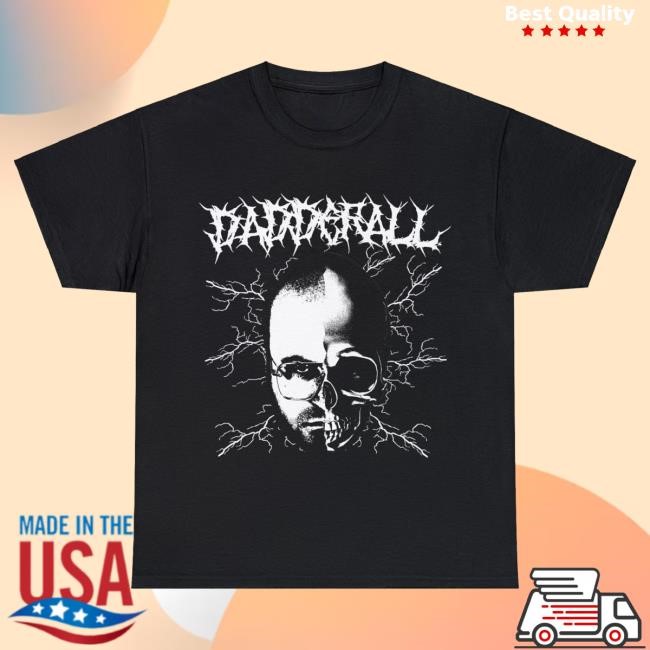 Official Creep Cast Merch Death Metal Dadderall Shirt New CreepCast
