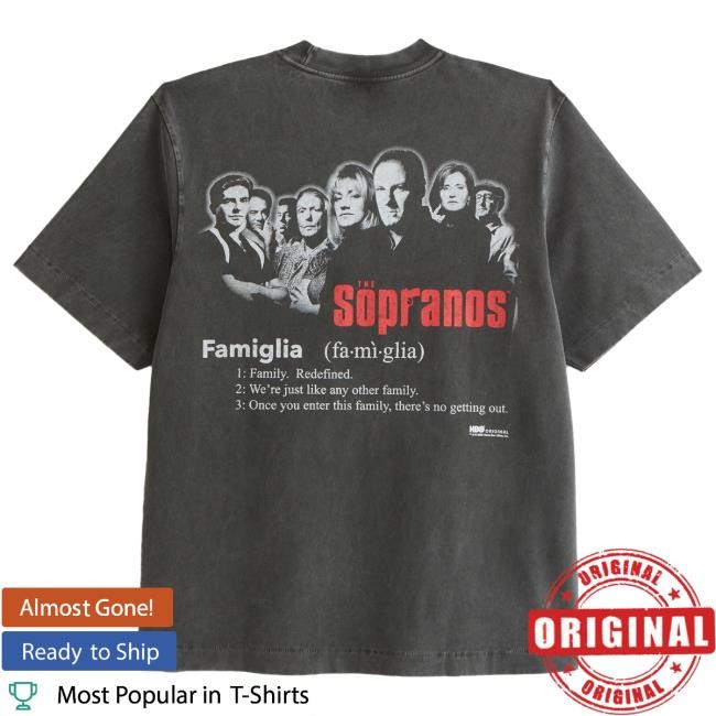 Official Official Abercrombie And Fitch Apparel Clothing Merch Premium Heavyweight The Sopranos Tees Abercrombiefitch Store Shop