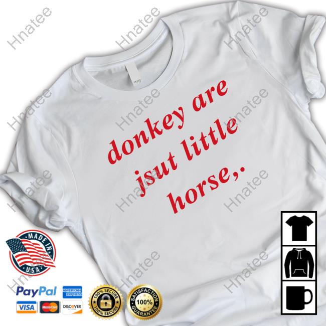 Donkey Are Jsut Little Horse Sweatshirt
