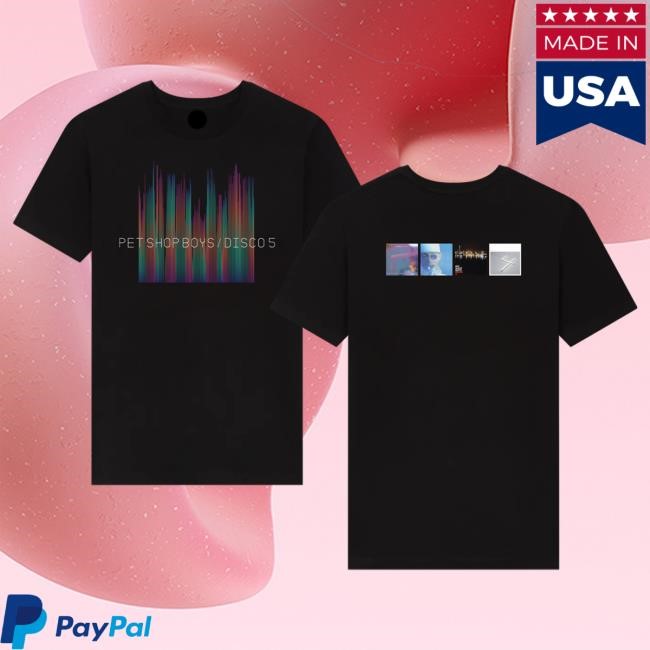 Official Pet Shop Boys Disco 5 Shirt