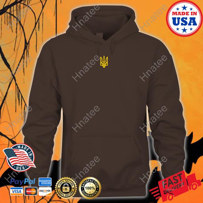 Volodymyr Zelensky Ukraine Logo Hoodie At The White House