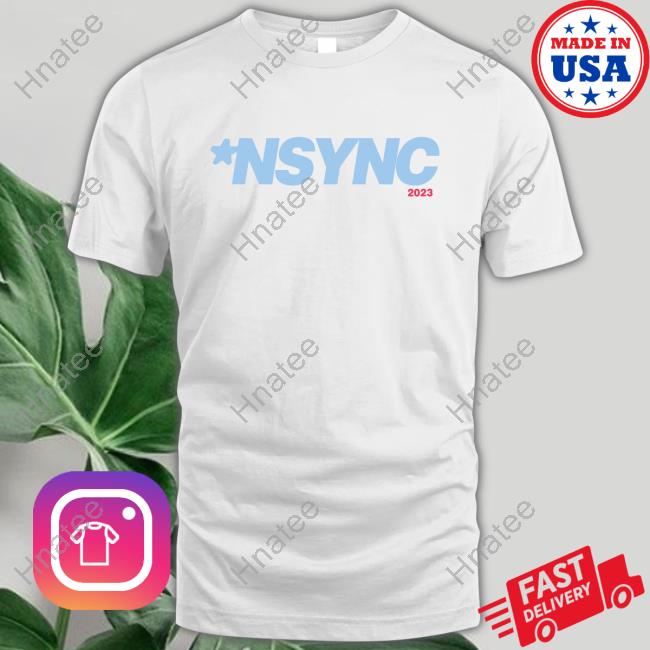Nsync Merch 2023 Logo Hoodie