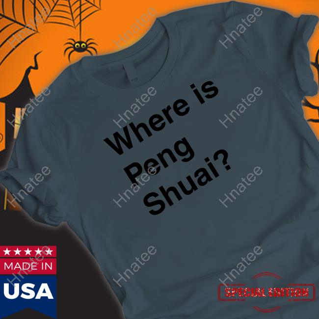 Where Is Peng Shuai Sweatshirt Australian Open