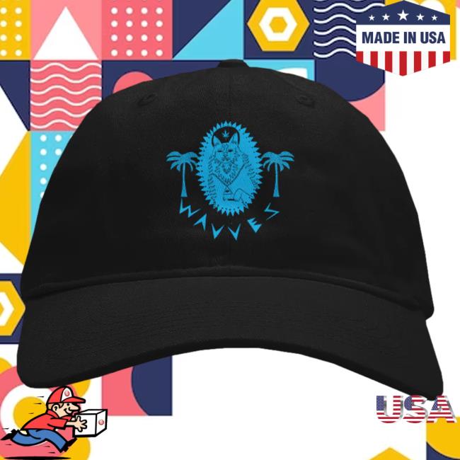 Official Hello Merch Wavves King Of The Beach Blue Cap HelloMerch