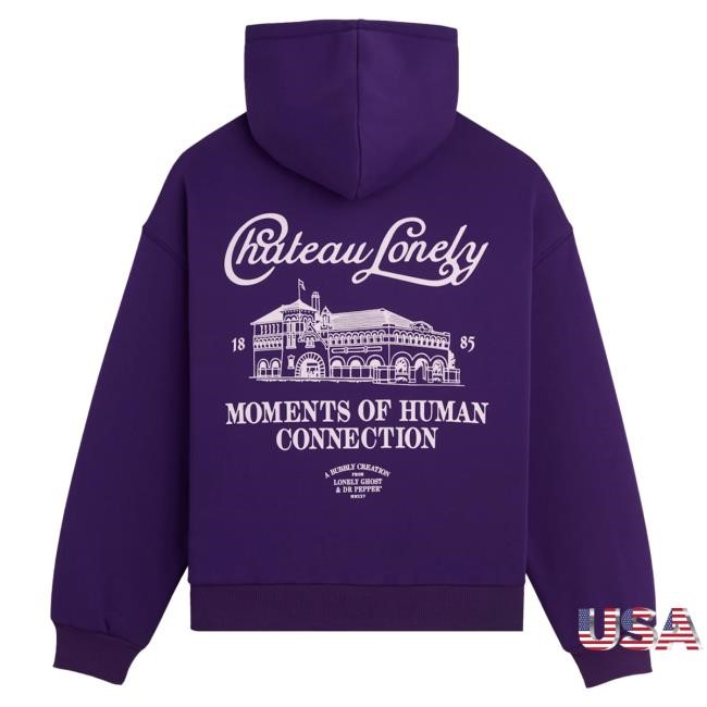 Lonely Ghost Merch Store Lonely Ghost LG x Dr Pepper Chateau Lonely Attractive Hoodie