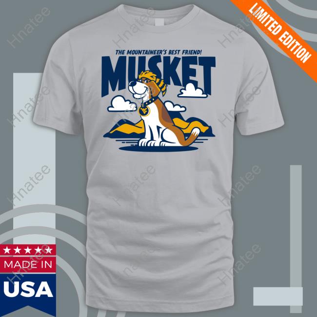 West Virginia The Mountaineer's Best Friend Musket Tee Homefield