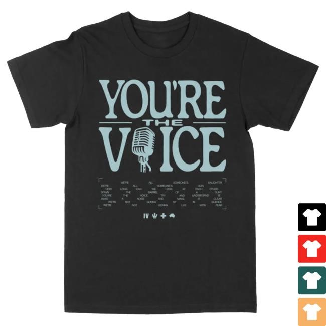 Official For King And Country Merch You're The Voice Tee