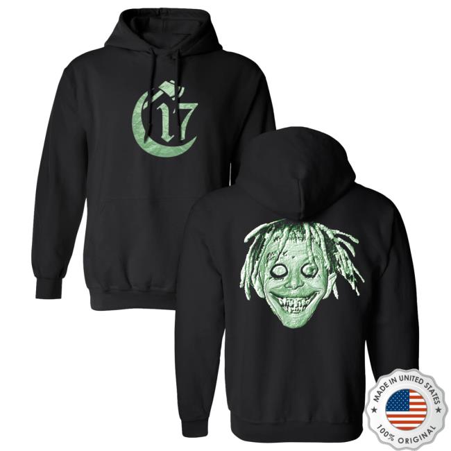 Official Chapter 17 Records Ouija Macc Merch Store Corruptus - Nightvision Edition - Black Hoodie Ouijamacc Apparel Clothing Shop